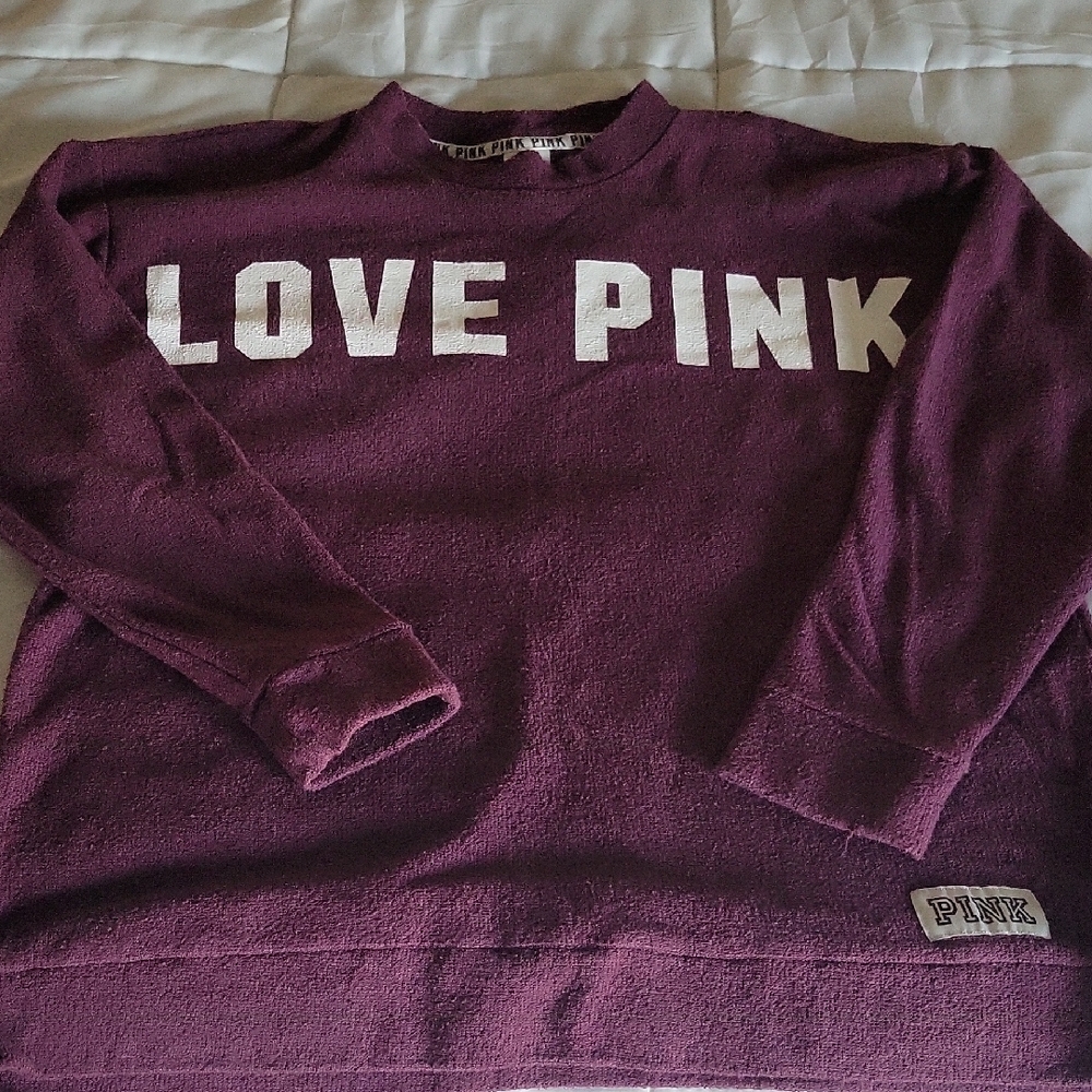 PINK Victoria's Secret Women's Purple Sweater